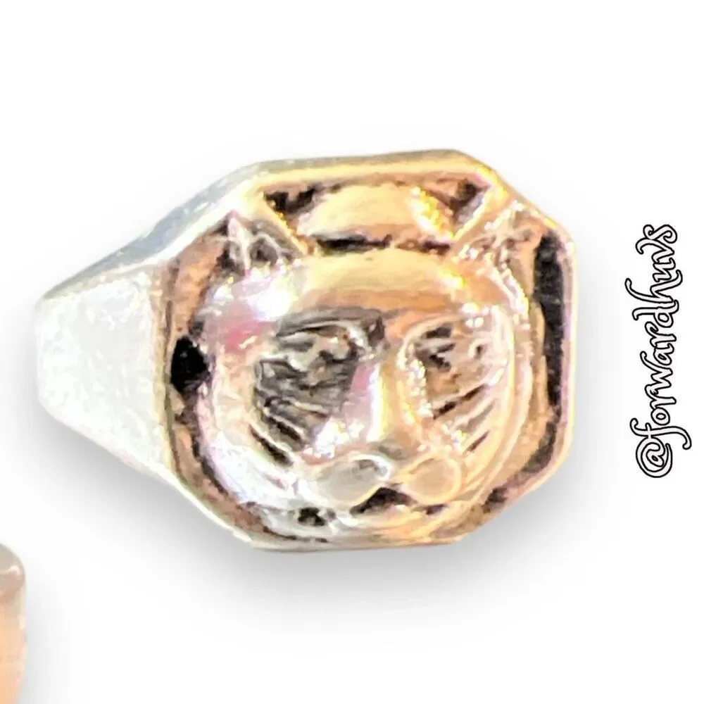 Bundle Sale 3 for $15 | (4) Silver Tone Animal Rings  | Various Sizes